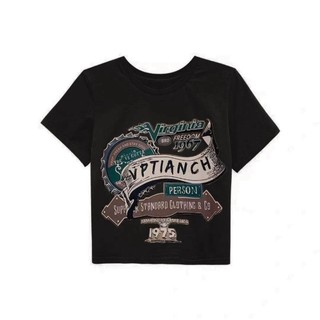Áo baby tee croptop nữ áo thun in hình 1975 hình cuối ảnh thật cùng 50 áo khác L66