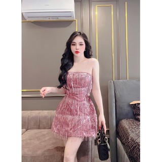 VÁY KIM SA CÚP TUA RUA HỒNG 220223