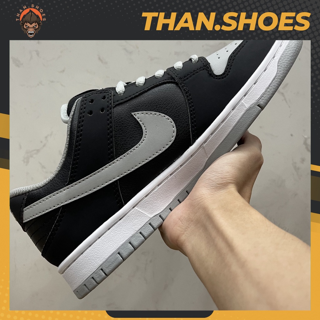 Giày SB Dunk Low SB J-Pack Shadow, SB Đen Móc Xám - Than.Shoes