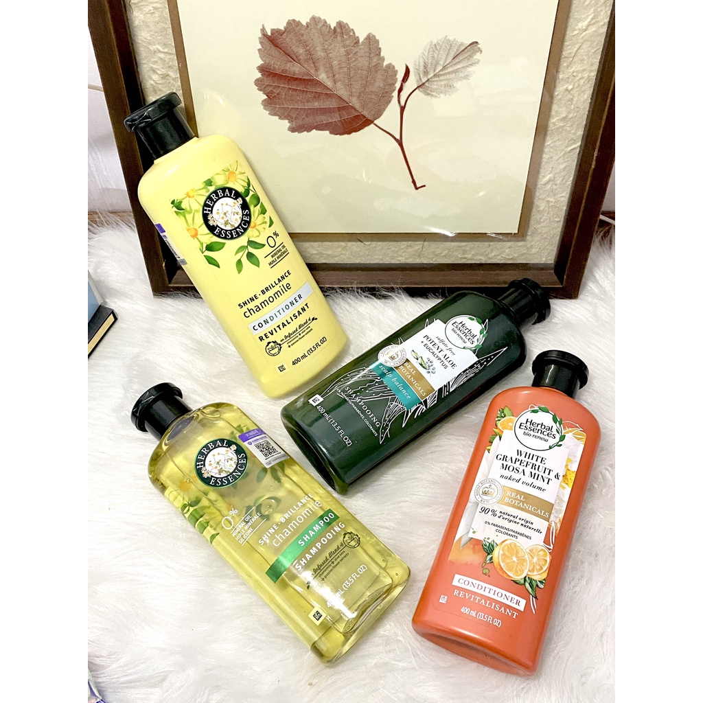 Dầu gội & Xả Herbal Essences 400ml