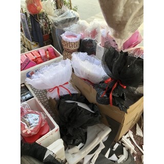 cốt trái tim 99 bông sáp