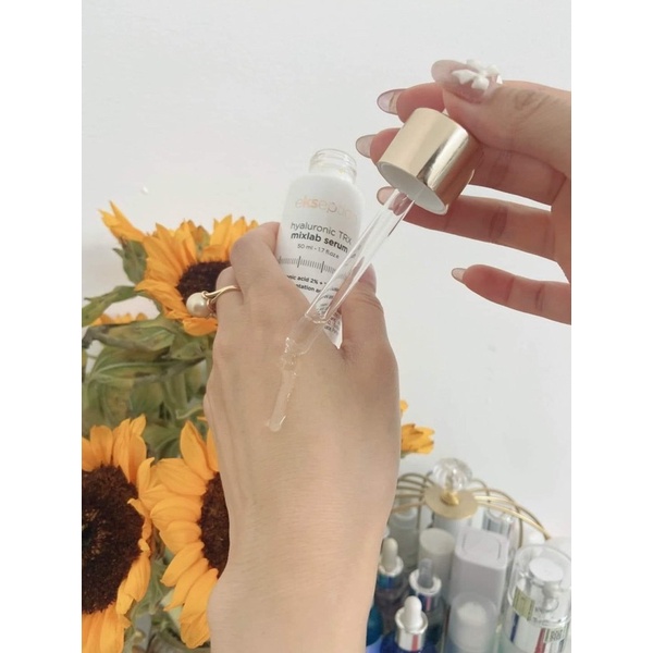 HÀNG NHẬP KHẨU - Ekseption Hyaluronic TRX Mixlab Serum HA + 3% Tranexamic Acid Eskeption mờ thâm nám, trắng sáng da 75ml