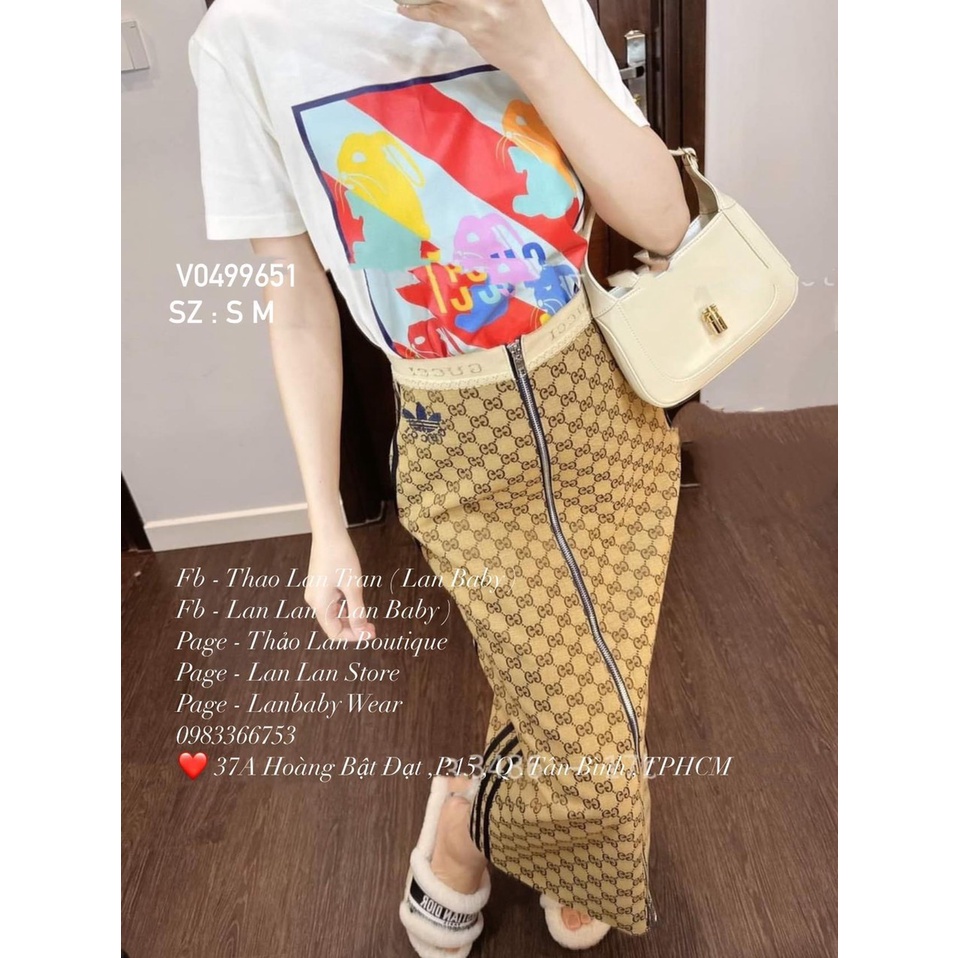 Chân váy Gu chì xẻ tà dang midi cực chất