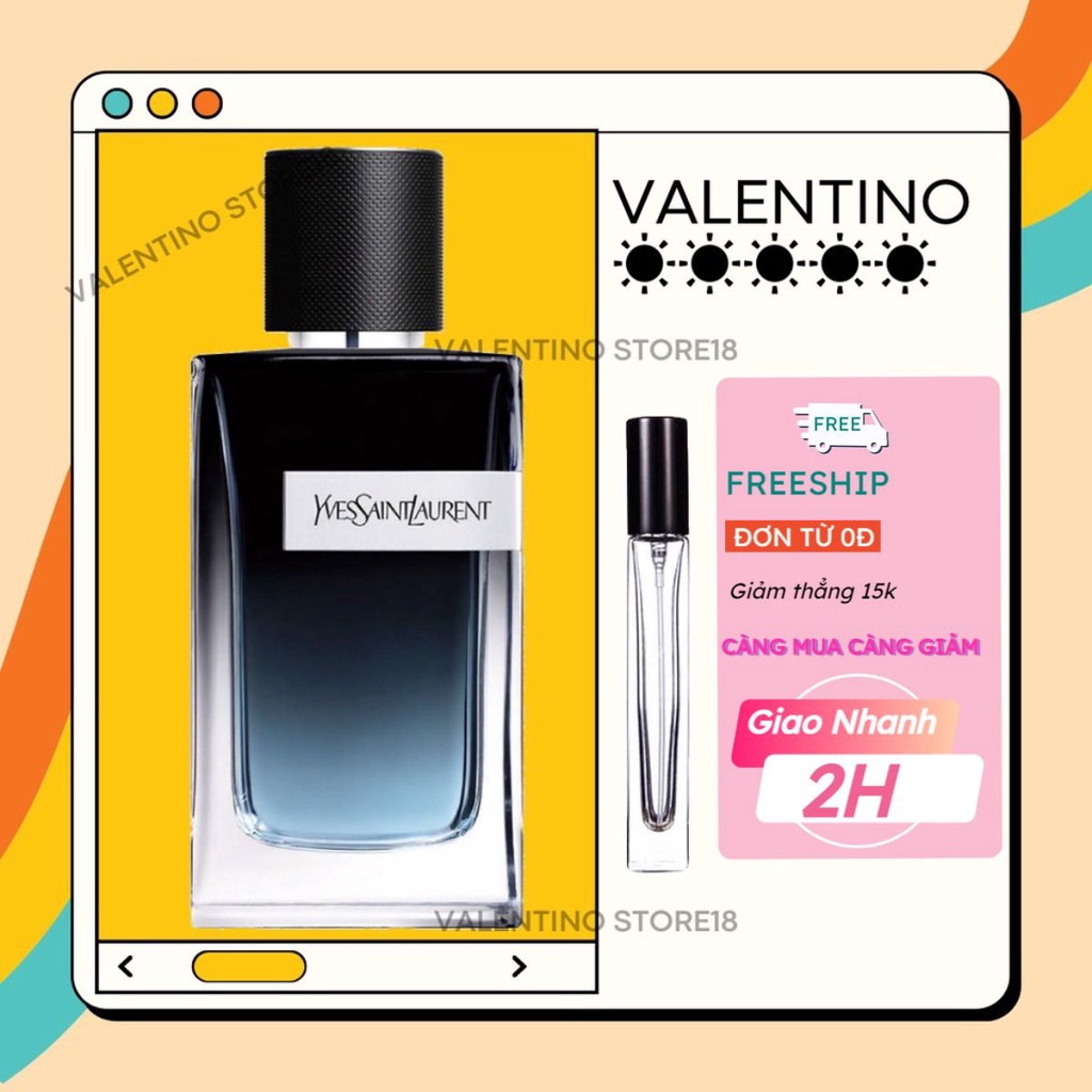 -𝑽𝒂𝒍𝒆𝒏𝒕𝒊𝒏𝒐- Nước hoa nam YSL Y Eau de Parfum