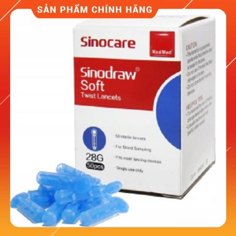 Kim chích lấy máu 4 cạnh đầu tròn dùng cho máy thử đường huyết , tiểu đường Sinocare