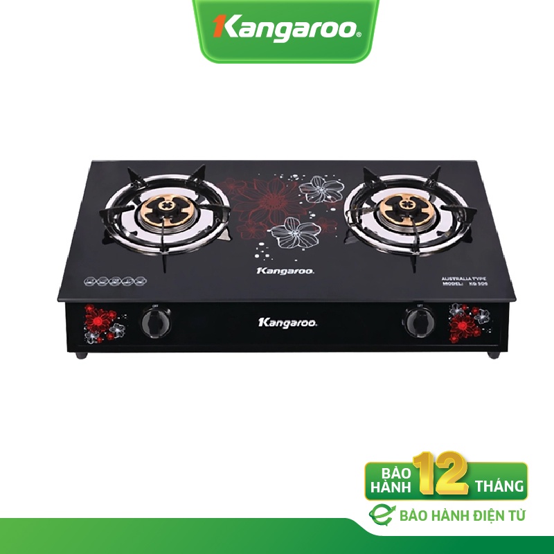 Bếp gas đôi dương kính Kangaroo KG506