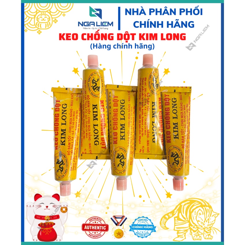 Keo Chống Dột Kim Long (Tuýp 40gr) [Hàng Chất Lượng]