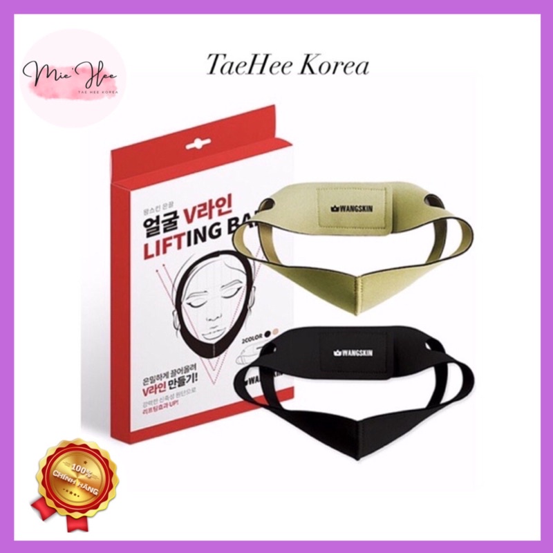Gen nịt mặt giảm mỡ nọng cằm ⭐️ Định hình khuôn mặt thon gọn vline - TAEHEE