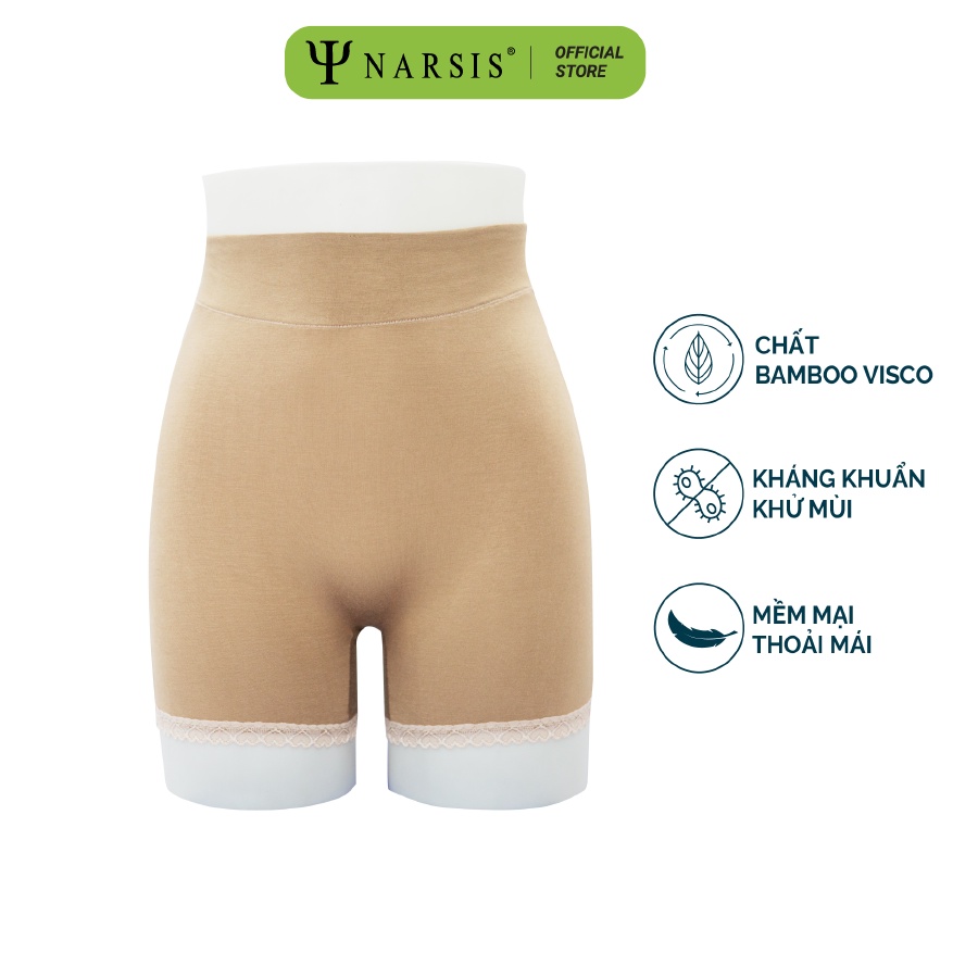 Quần Mặc Váy Nữ Lót Đùi Nữ Cạp Cao Narsis Quần Bảo Hộ Bên Trong Chất Vải Cotton Bamboo Nhiều Màu Big Size