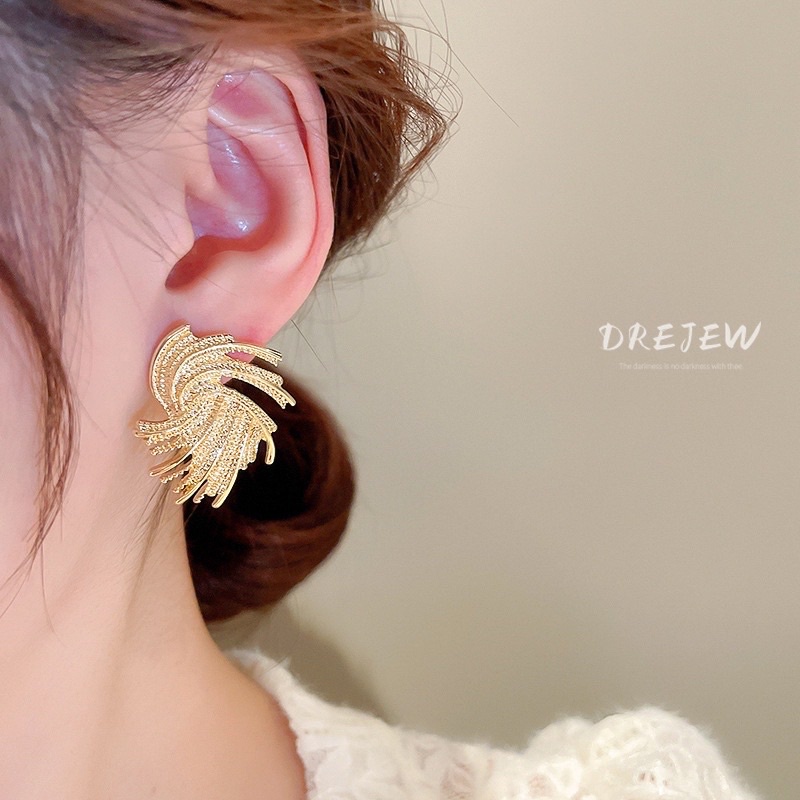 Bông tai xoắn Style cao cấp 🌸