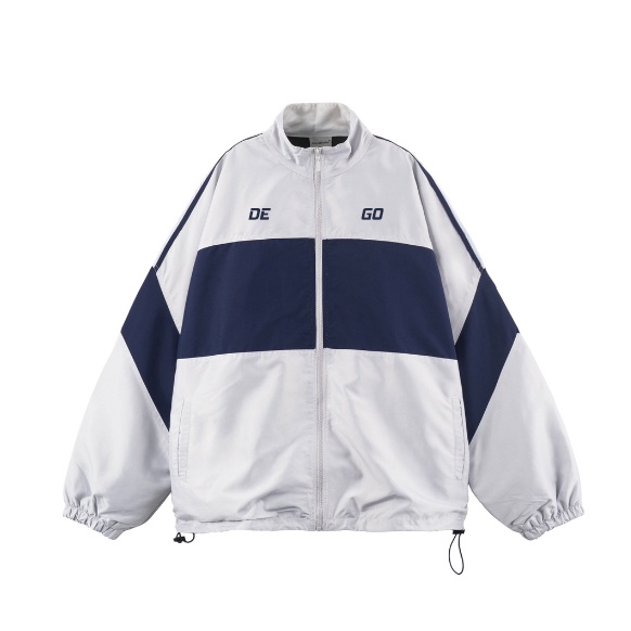 Áo khoác dù DEGO 2 màu phối cao cấp 2 lớp dày dặn,Áo khoác gió Local brand 002