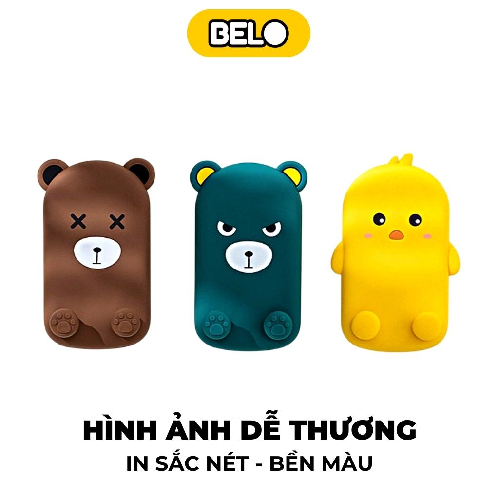 Giá đỡ điện thoại, máy tính bảng hình thú dễ thương  gấp gọn BG-02 – Belo