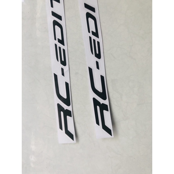 Phuộc RC Đen Decal