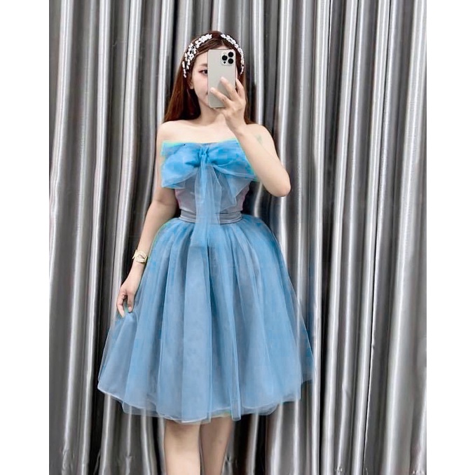 XINH ĐẸP LUNG LINH - ĐẦM LƯỚI TRƠN KIỂU DÁNG THANH THOÁT NHẸ NHÀNG NHƯNG CỰC XINH ĐẸP QUEYÉN RŨ - CN SHOP YOYO STYLE