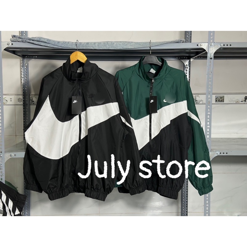 Áo Khoác Dù Naike 2 lớp dày dặn như hình - có túi trong full bọc tag