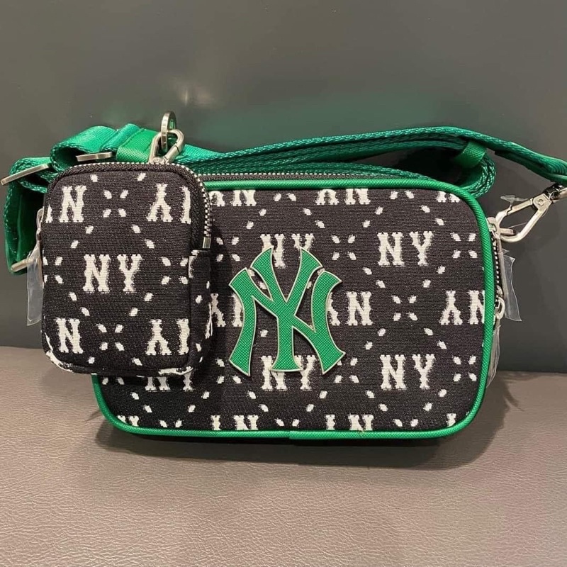 Túi MLB cavan mẫu mới 2 màu cam xanh