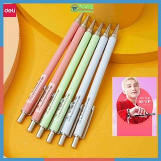 Bút chì kim Deli nhiều màu tiện lợi thân kim loại không gỉ độ bền cao giữ ngòi không gãy, an toàn khi dùng- U994, U995