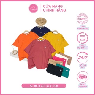 Áo thun Xẻ Tà 4Teen chất liệu cao cấp - Mát, mịn không bai không xù
