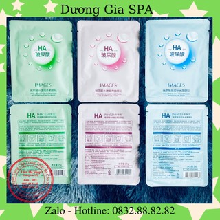 Mặt nạ dưỡng da, Nạ dưỡng HA, cấp ẩm sạch mụn, lẻ gói 1 miếng