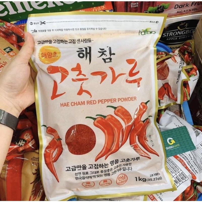 Ớt bột Hàn quốc 500gr ( loại có cánh)