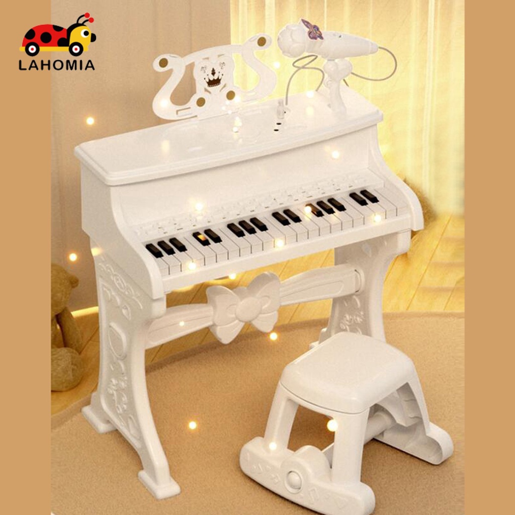 LAHOMIA Đàn Piano Đồ Chơi Piano Dành Cho Trẻ Em Mới Bắt Đầu 1 một tuổi Đồ Chơi