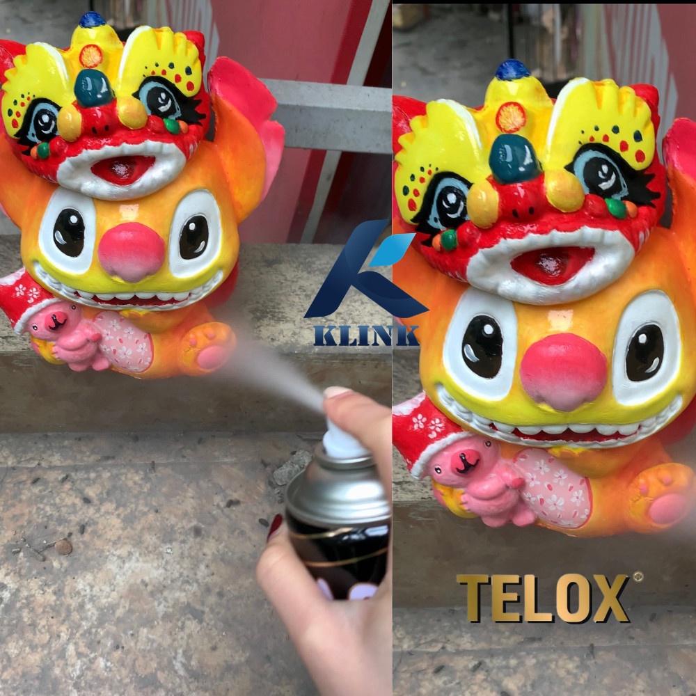 Dầu phủ bóng giữ màu cho tượng thạch cao, tranh màu acrylic