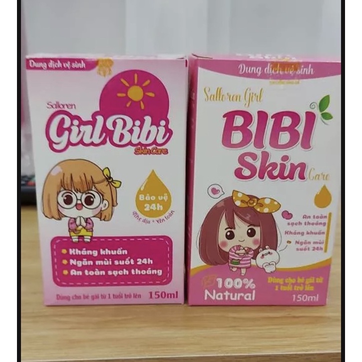 Dung dịch vệ sinh cho bé BIBI SKIN - An toàn, dịu da, hết hăm đỏ