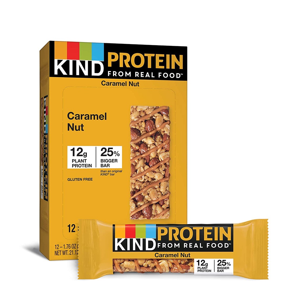 Protein Bar từ KIND, công ty bánh dinh dưỡng lớn nhất thế giới: Hộp 12 thanh
