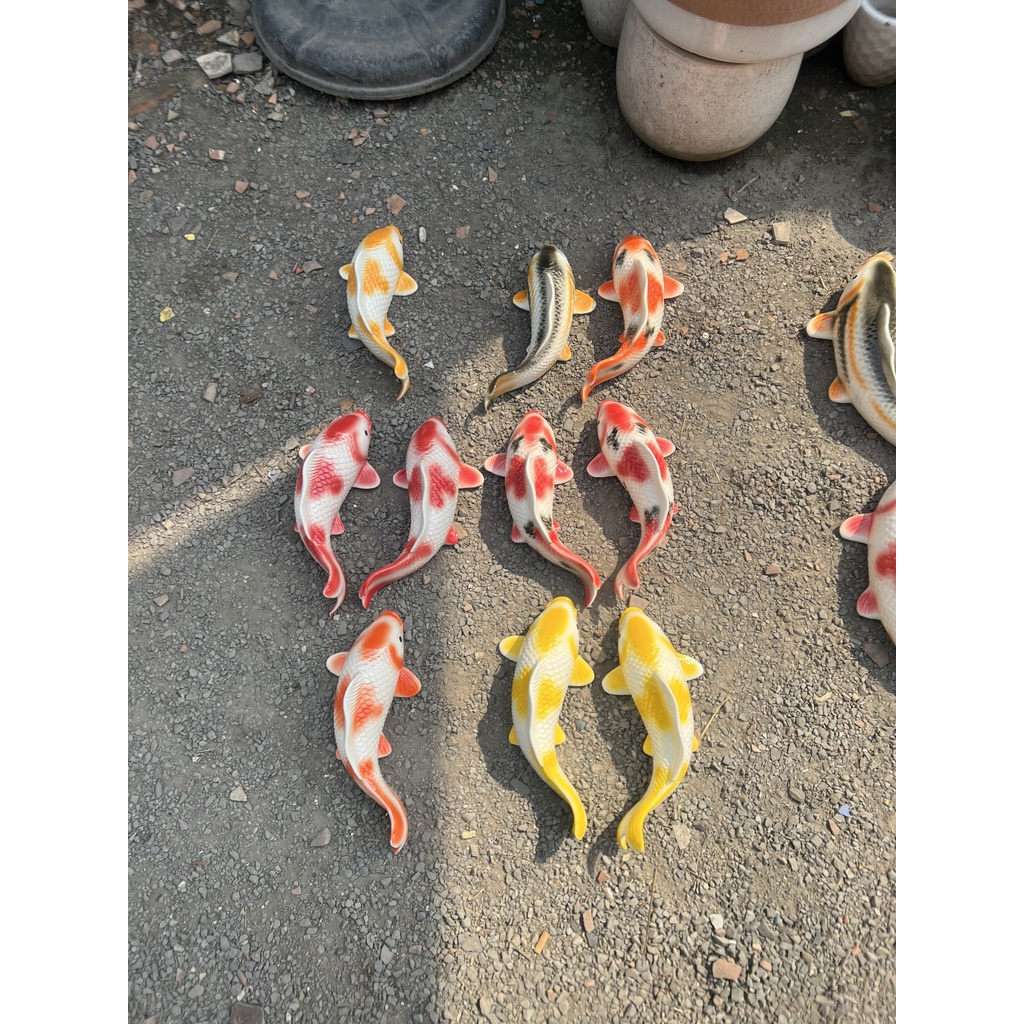 Cá koi nhật gốm sứ trang trí decor