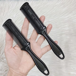 Dao cắt tỉa mỏng tóc, lược tỉa tóc razor comb, thingning haircut comb - kvd12