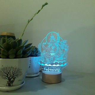 Đèn 3D Ngài Liên Hoa Sanh