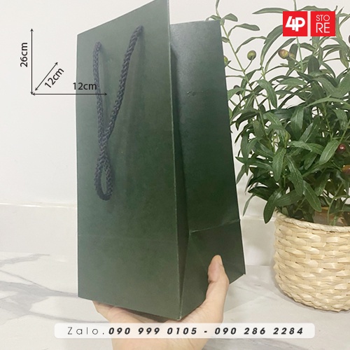 01 TÚI KRAFT 12 X 26 X 12 CM  - HỎA TỐC