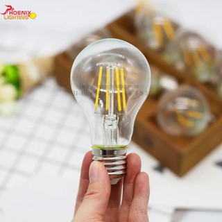 Bóng đèn: Combo 10 bóng đèn led edison A60