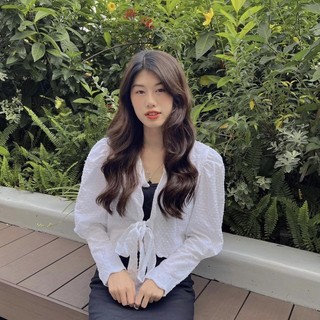 𝐧𝐚𝐚𝐦𝐚𝐡: Áo kiểu nữ dáng ngắn 𝒍𝒊𝒍𝒚 𝒔𝒉𝒊𝒓𝒕