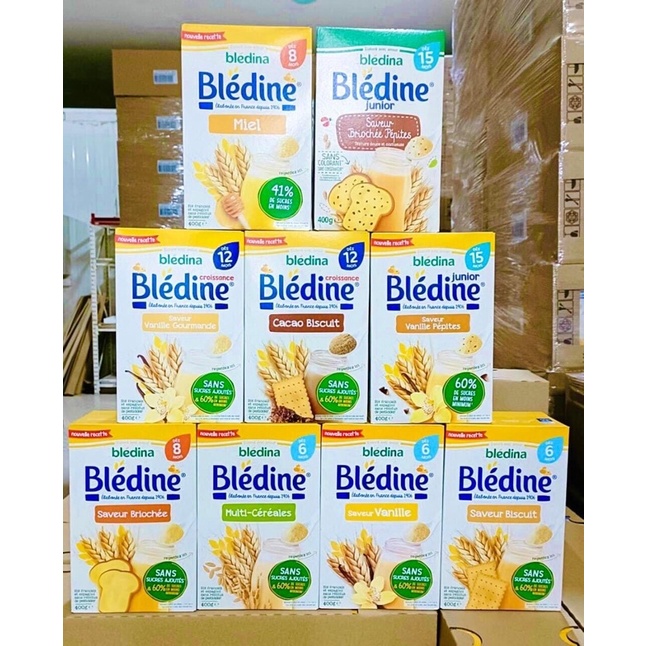 Bột lắc sữa Bledina 400g/hộp date mới nhất 2024