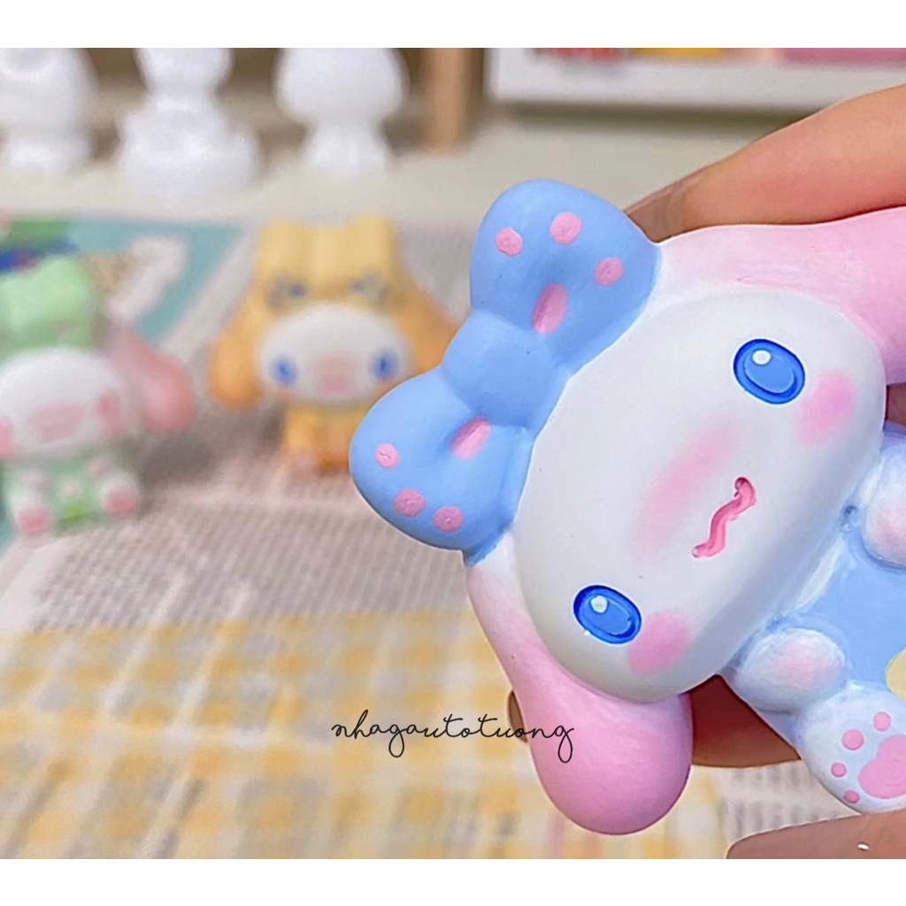 Tô tượng thạch cao cinnamoroll size nhỏ 2d(không kèm màu và cọ)