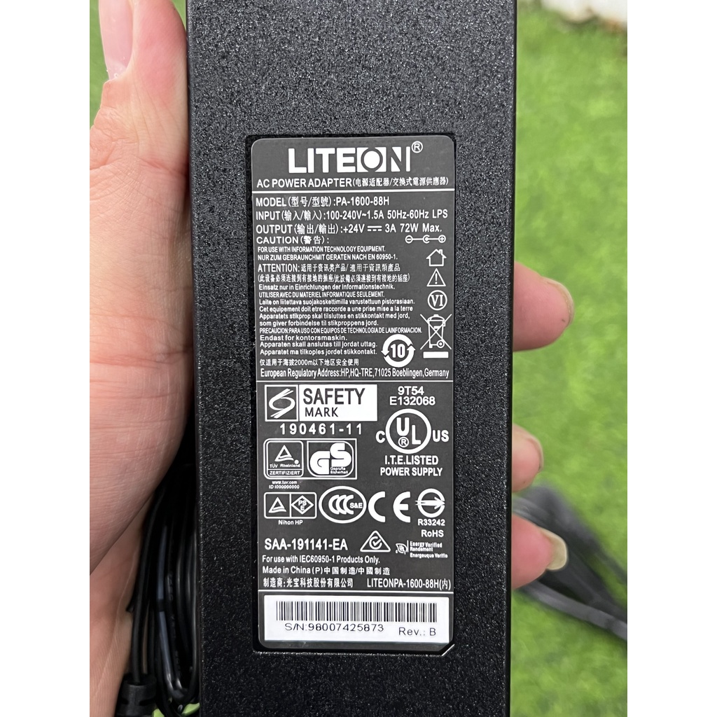 Adaptor Nguồn 24v 3a Cho Đèn Livestream bảo hành 12 tháng