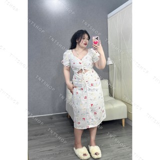 ĐẦM HOA NHÍ RÚT NGỰC [TNT SHOP BIGSIZE 60KG 90KG]