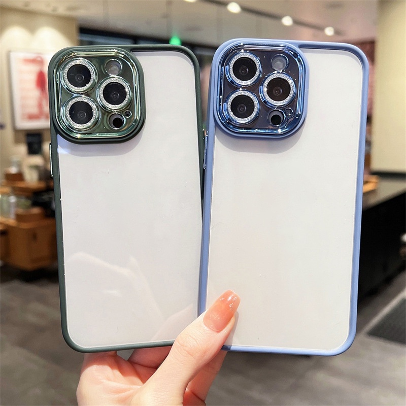 Ốp lưng nhũ đá bảo vệ camera cho iPhone 14 Pro Max 14 Pro 13 Pro Max 12 Pro Max 11 Pro Max siêu đẹp sang trọng