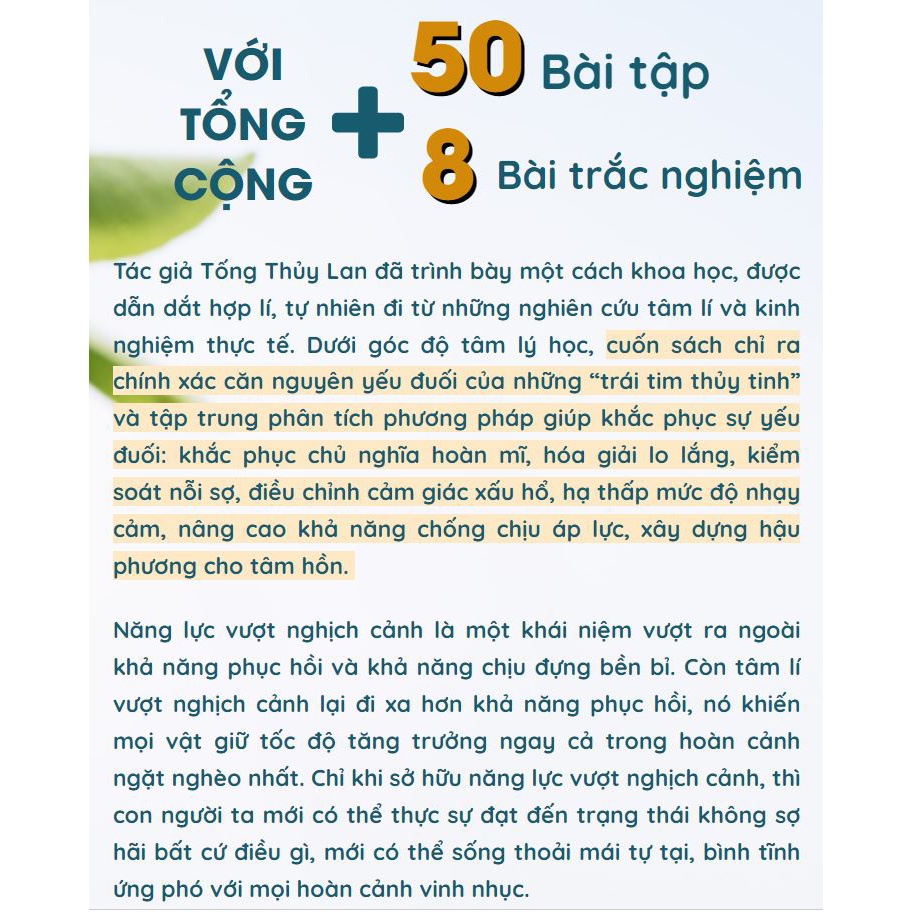 Sách Tâm Lý Học Vượt Nghịch Cảnh: Hạnh Phúc Tại Tâm - Cách Đối Mặt Với Phần Yếu Đuối Ẩn Sâu Bên Trong Bản Thân