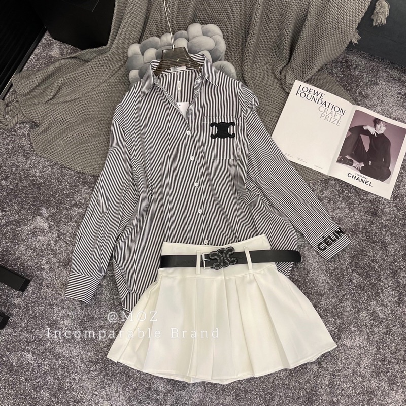 Áo Sơmi Ce.line Kẻ Hot Hit