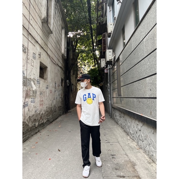 Áo Phông GAP x SMILEY unisex
