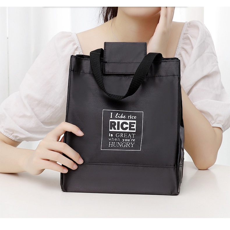 Munroe Túi Đựng Hộp Cơm Trưa Giữ Nhiệt Thiết Kế Đơn Giản Tiện Lợi Cho Học Sinh