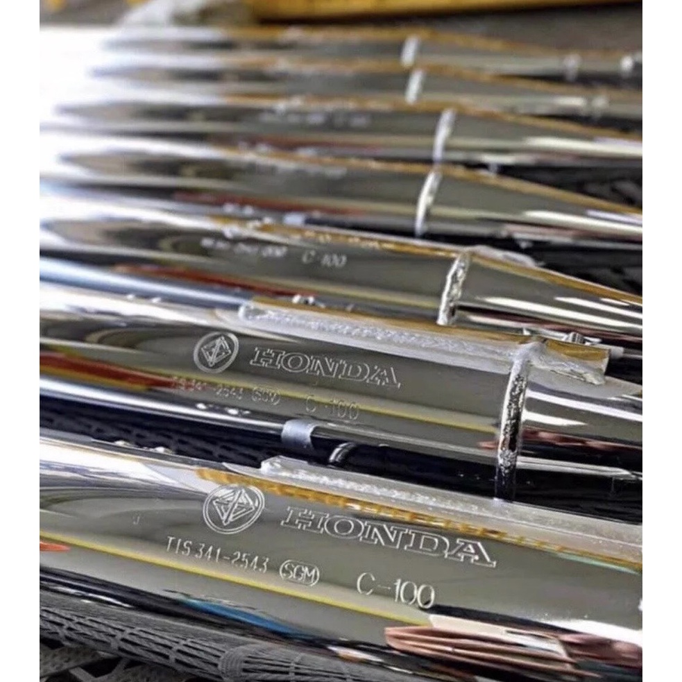 Pô 2543 Sài Gòn Móc Căng Và Không Móc Dành Cho Xe Wave 50 100 110, Dream, Cup