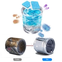 Hộp 12 Viên Vệ Sinh Máy Giặt