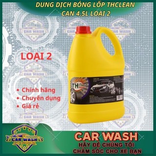 Dung dịch bóng lốp TH 4.5l loại 2 , dung dịch làm đen lốp xe