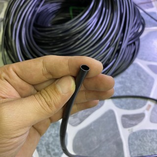 Ống nhựa luồn dây điện 5mm xe máy màu đen