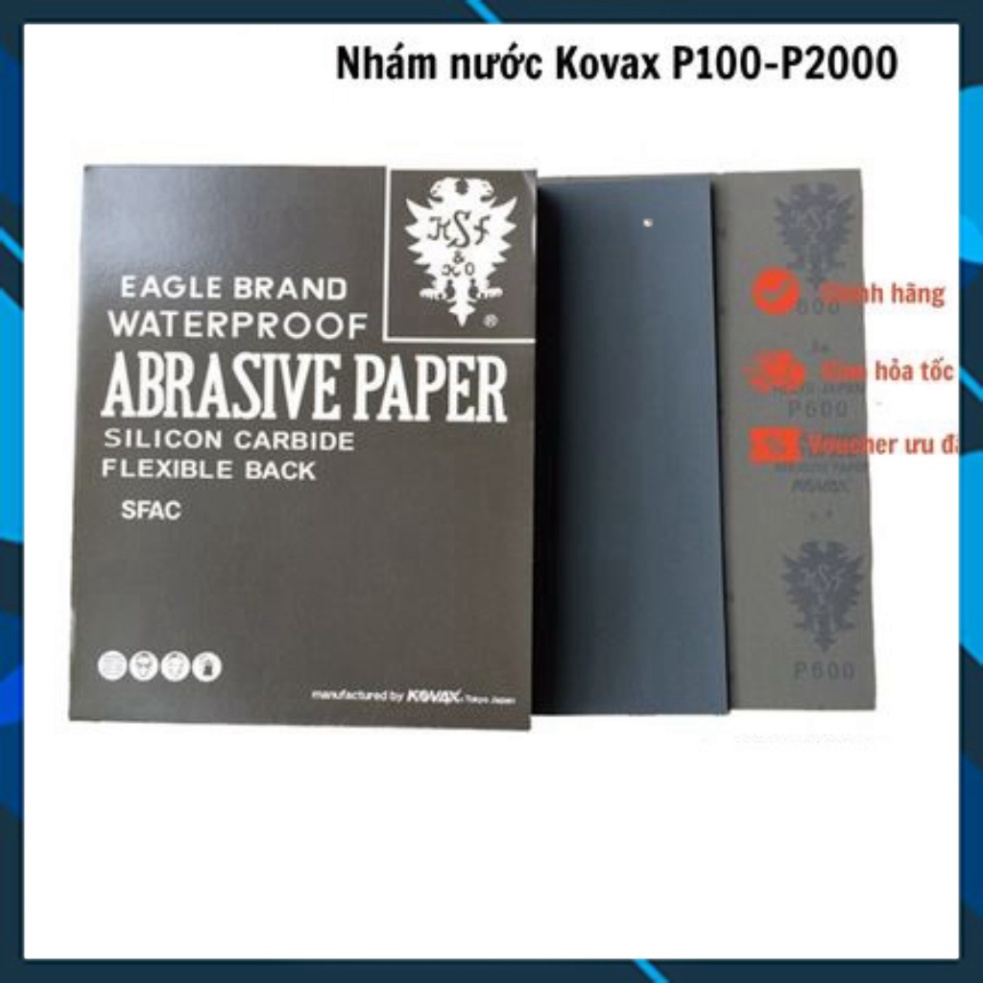 Giấy Ráp- Giấy Nhám Mịn Nhật Bản Kovax Các Loại 100/150/180/240/320/400/600/800//2000, Đánh Bóng Bề Mặt Kim Loại-Siêu Th