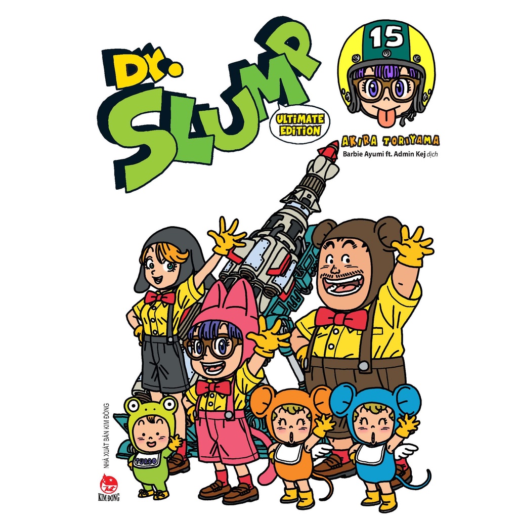 Truyện tranh Dr.Slump - Trọn bộ 15 tập - Ultimate Edition -  NXB Kim Đồng - 1 2 3 4 5 6 7 8 9 10 11 12 13 14 15