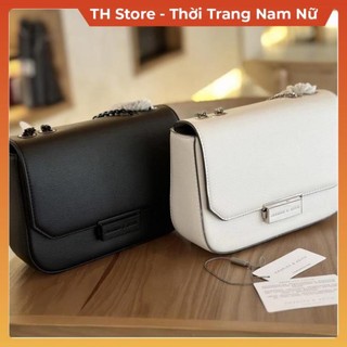 Túi xách nữ đeo vai CNK dáng vuông full box cao cấp , Túi xách đeo chéo CNK nữ da trần khoá bấm thời trang TH Store